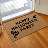 Imitation coconut fiber floor mat - Halloween party