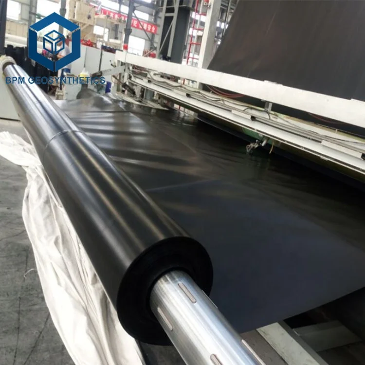 40 Mils Hdpe Geosynthetic Systems Geomembranas For Water Reservoir In