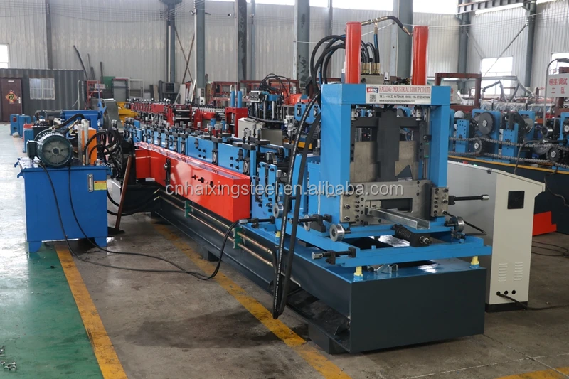 Galvanized Steel Frame And C Purlin Roll Forming Machine - Buy Cheap ...