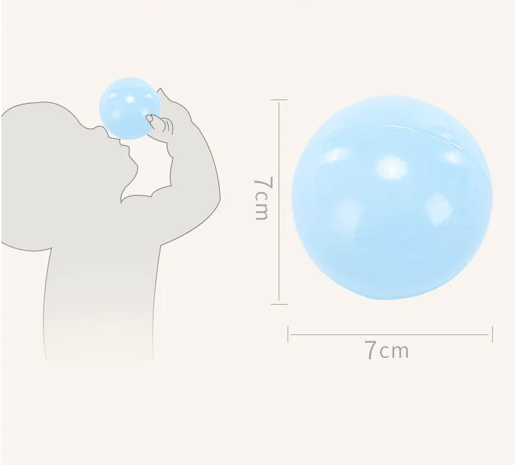 100 шт. Детский мягкий пластиковый шар