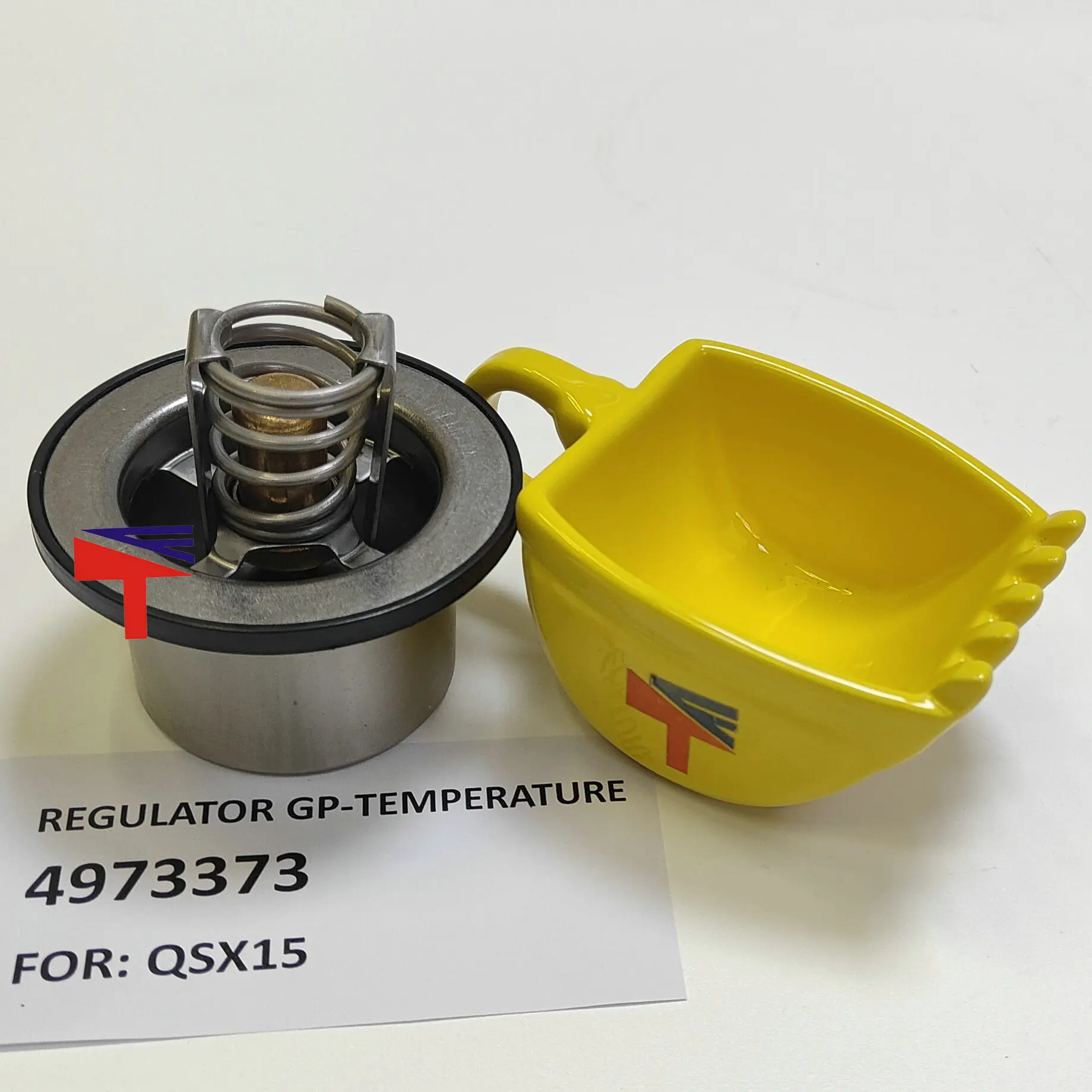 Machinery Engine Thermostat 6004216630 For Excavator Pc4006 Pc650