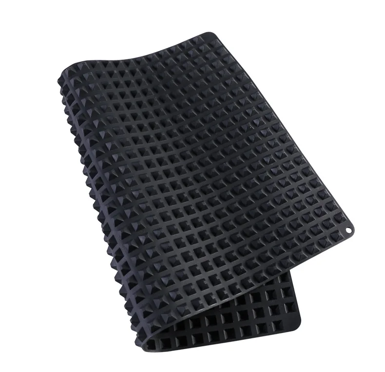 Silicone Pyramid Grilled Chicken Mat Oil Sealer Baking Mat for Outdoor BBQ Oven Baking Cookie Bread Cooking Tool details