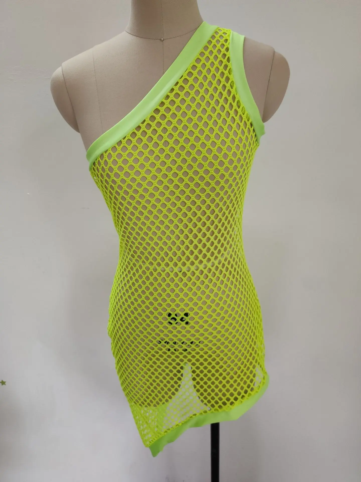 2022 Sexy Transparent Bikini Set Mesh Swimsuits One Piece Cover ...