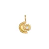 Piccola Luna in oro da 9,4 mm