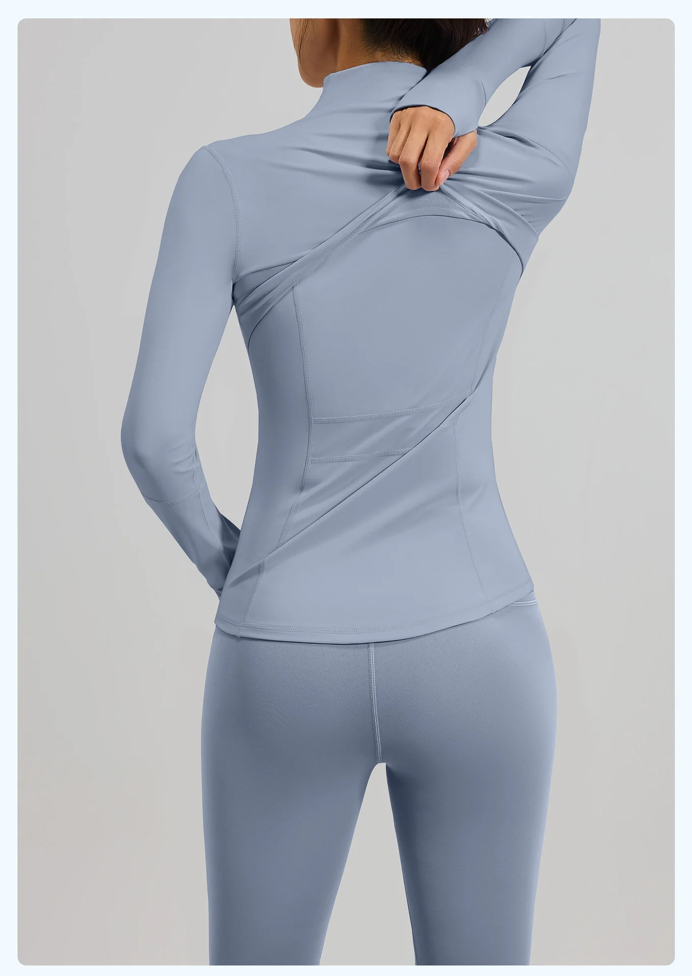 Women's Full Zipper Jacket Sports Wear Butt Lift Flare Leggings Pants 2 Piece Set Yoga Gym Set Custom Logo Print Wholesale