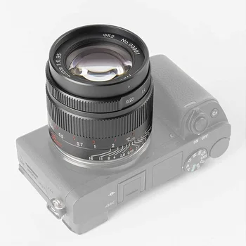 7Artisans MF 35mm F0.95 Large Aperture Standard Prime Lens for E/FX/EOS-M/Z/43-Mount Sony A7 A7II A7R A7RIII A7S A7SIII A6000 detail image