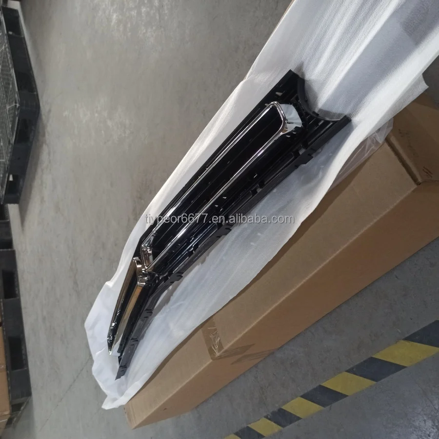 product tiypeor front side grille assembly for dodge challenger 2015   2023 chrome plating engine hood bumper upper grille 68262955ad-9