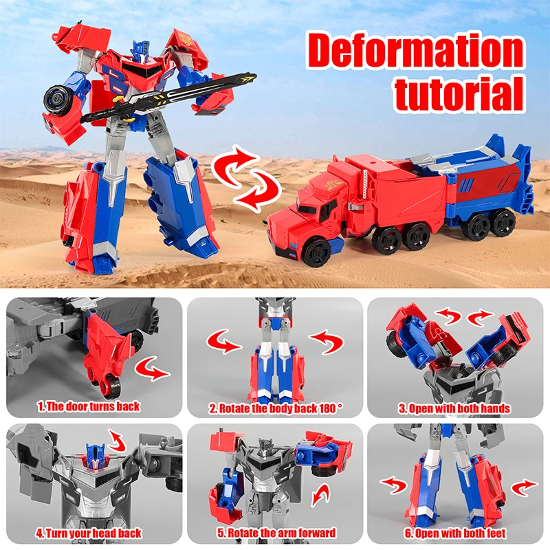 High Quality Robot Car Car Plastic Deformation Robot Toy - Buy Deformed ...