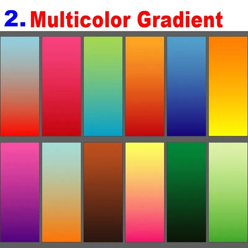 Customized Gradient Acrylic Sheet Customized Gradient Acrylic Sheet