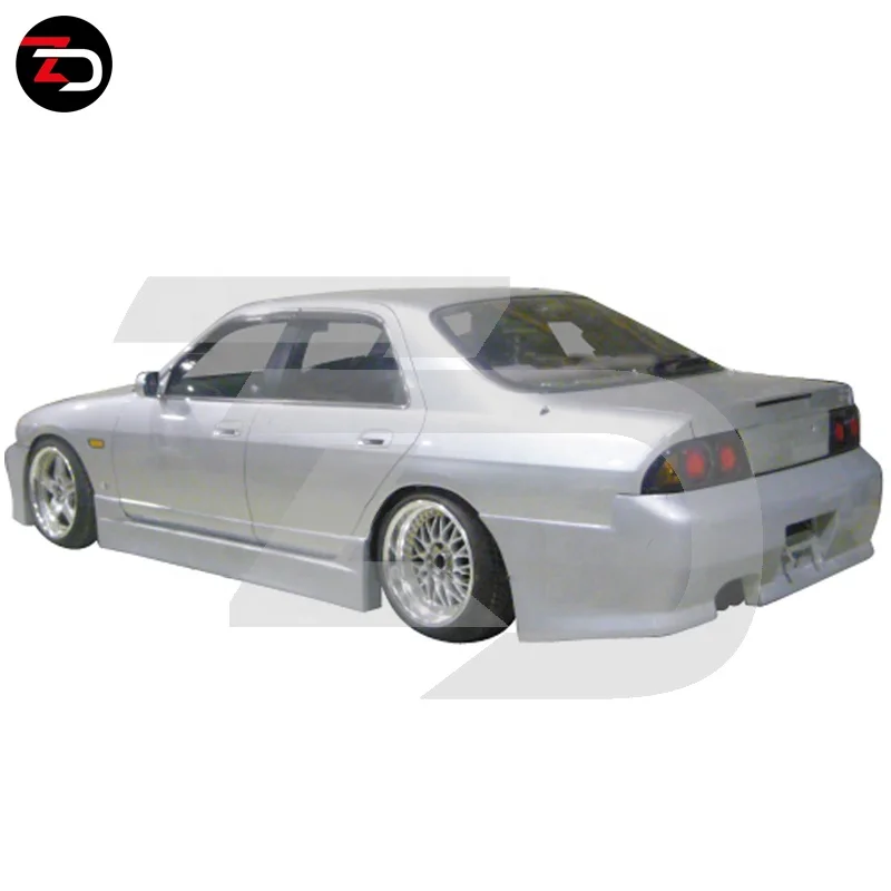 Factory Price FK Style Body Kit Front Bumper Rear Bumper for Skyline R33 4 Door or 2 Door 1993-1998