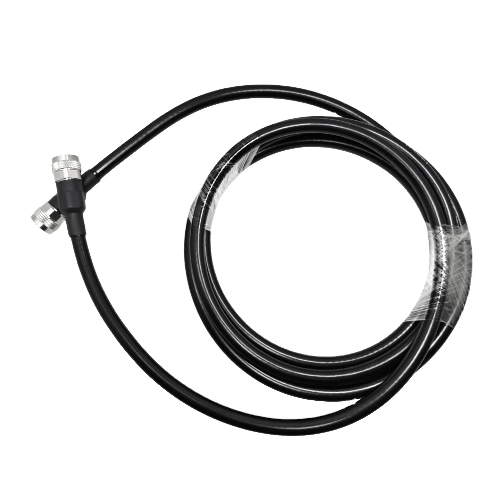 5M N Male Clamp to N Plug Clamp RF Connectors for RG8 Coaxial Cable Assembly for Telecommunications