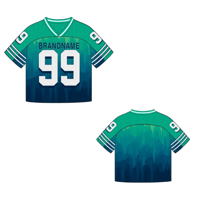 OXG x YUEQI QI Football Oversized Tee