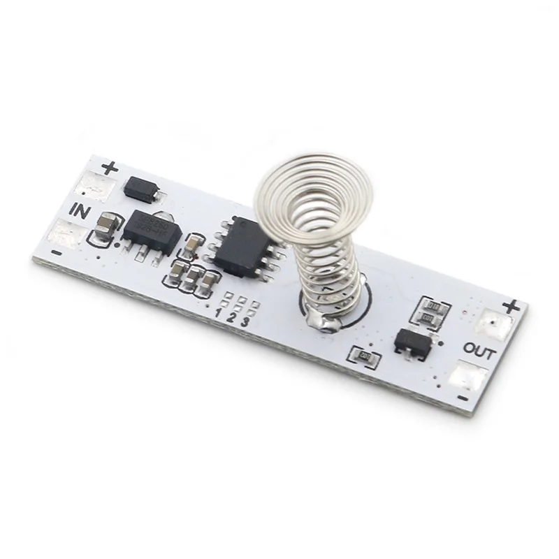 Coil Spring Switch LED Dimmer Control Switch Capacitive Touch Sensor Switch