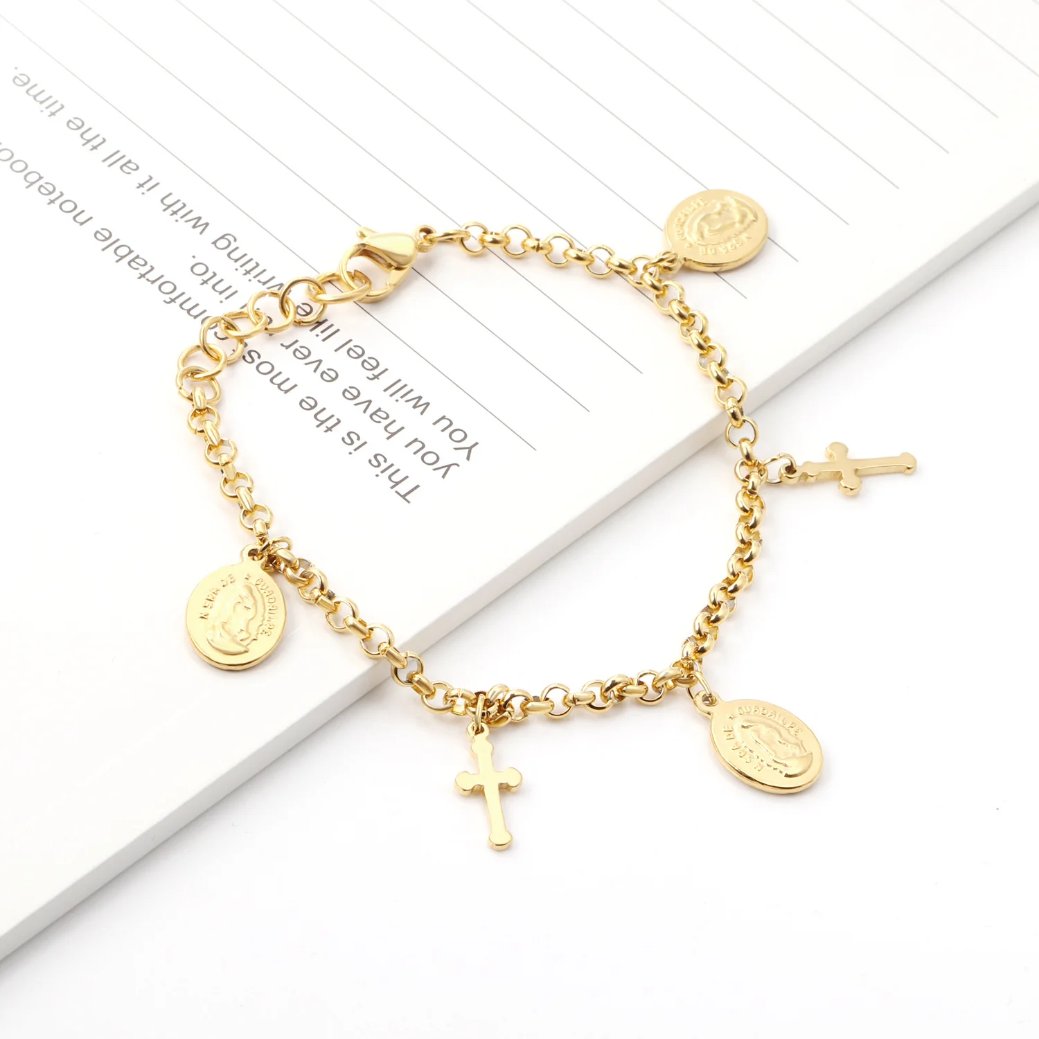 non tarnish gold bracelet