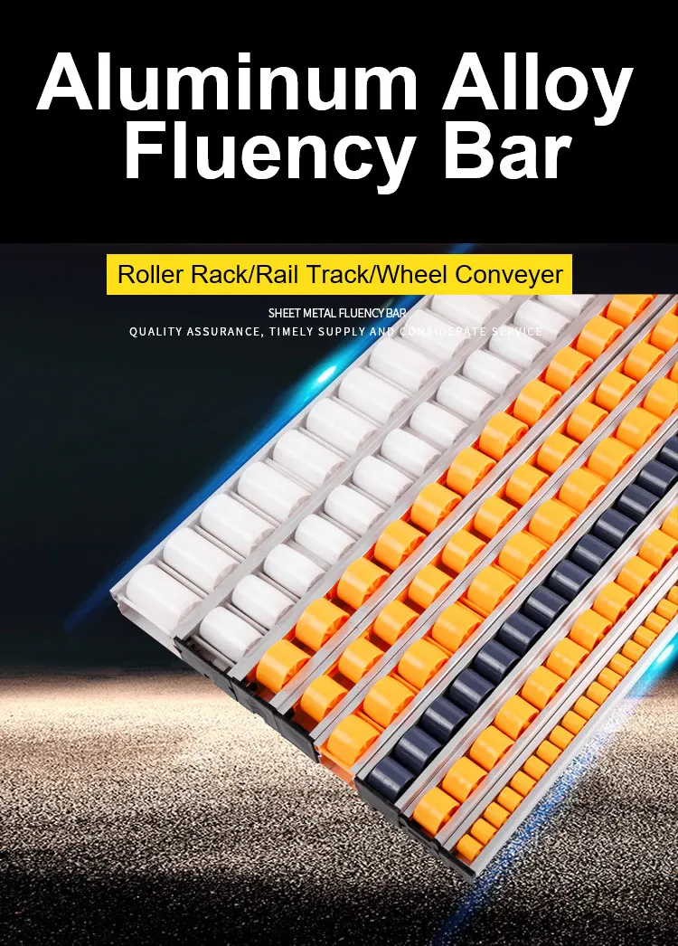 Best Flow Rail Roller Conveyor Placon Roller Track Used For Pipe Rack ...