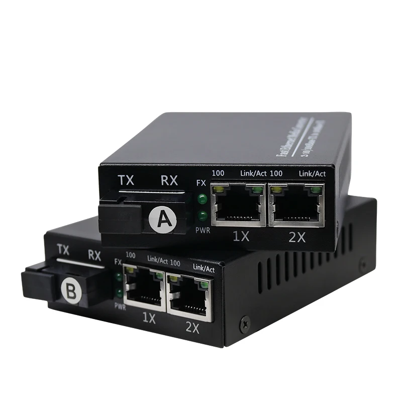 Utp Simplex OEM 10/100/1000M 20km 1 fiber to 1To RJ45 UTP simplex SM SC LC Fibre ...