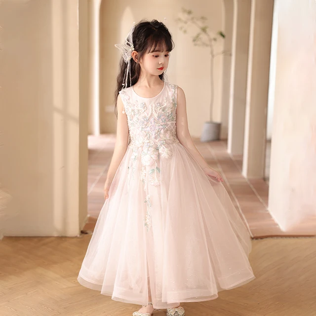 Fantasy Children's Wedding Dress Designer Children's Wedding Dress  Charming Children's Wedding Dress