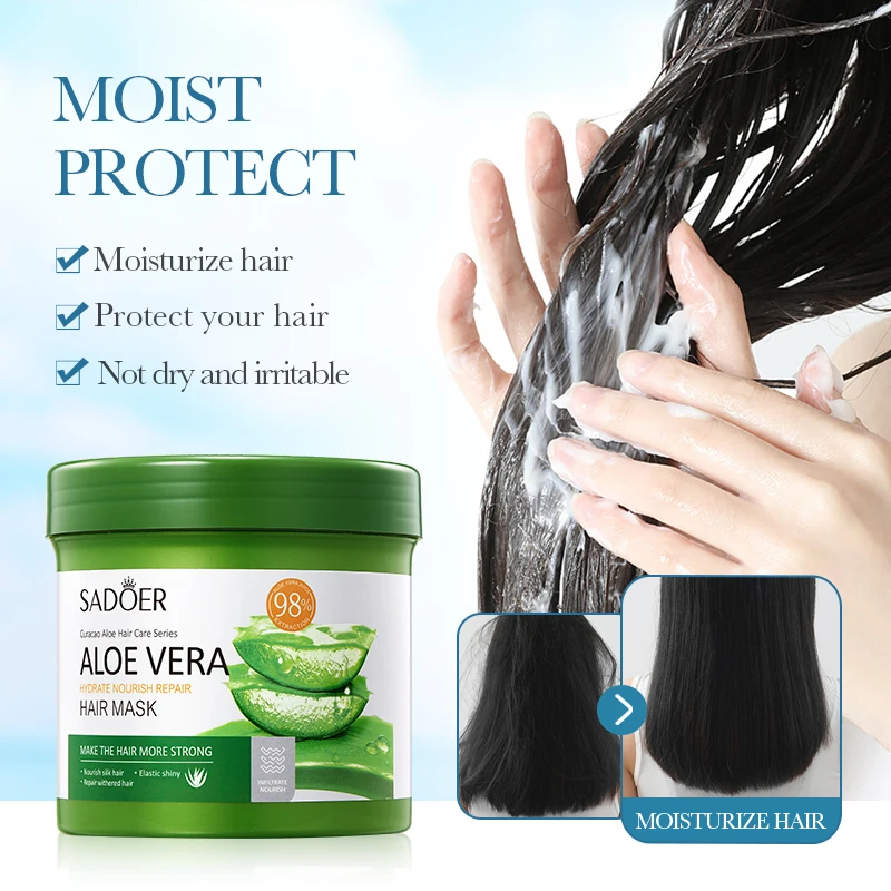 zel etiket SADOER yumuatma nemlendirici onarm aloe vera sa maskesi