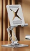 295 full metal flat bracket-360 rotation folding-silver