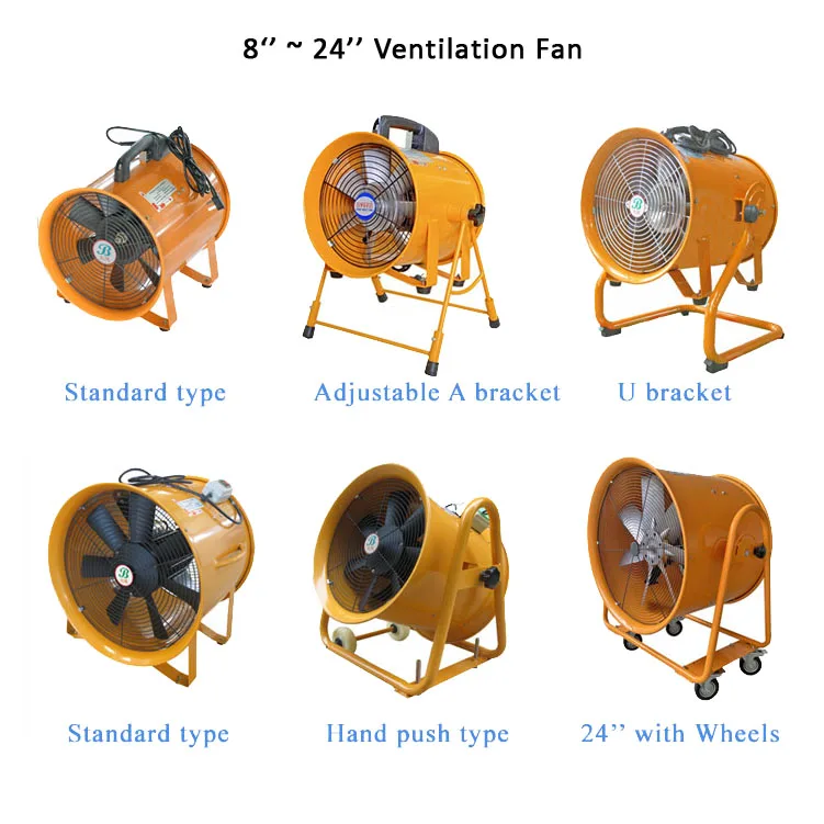 Axial Flow Fan, DFV, SHT-50, 20''/500mm, Aluminum - detail 22