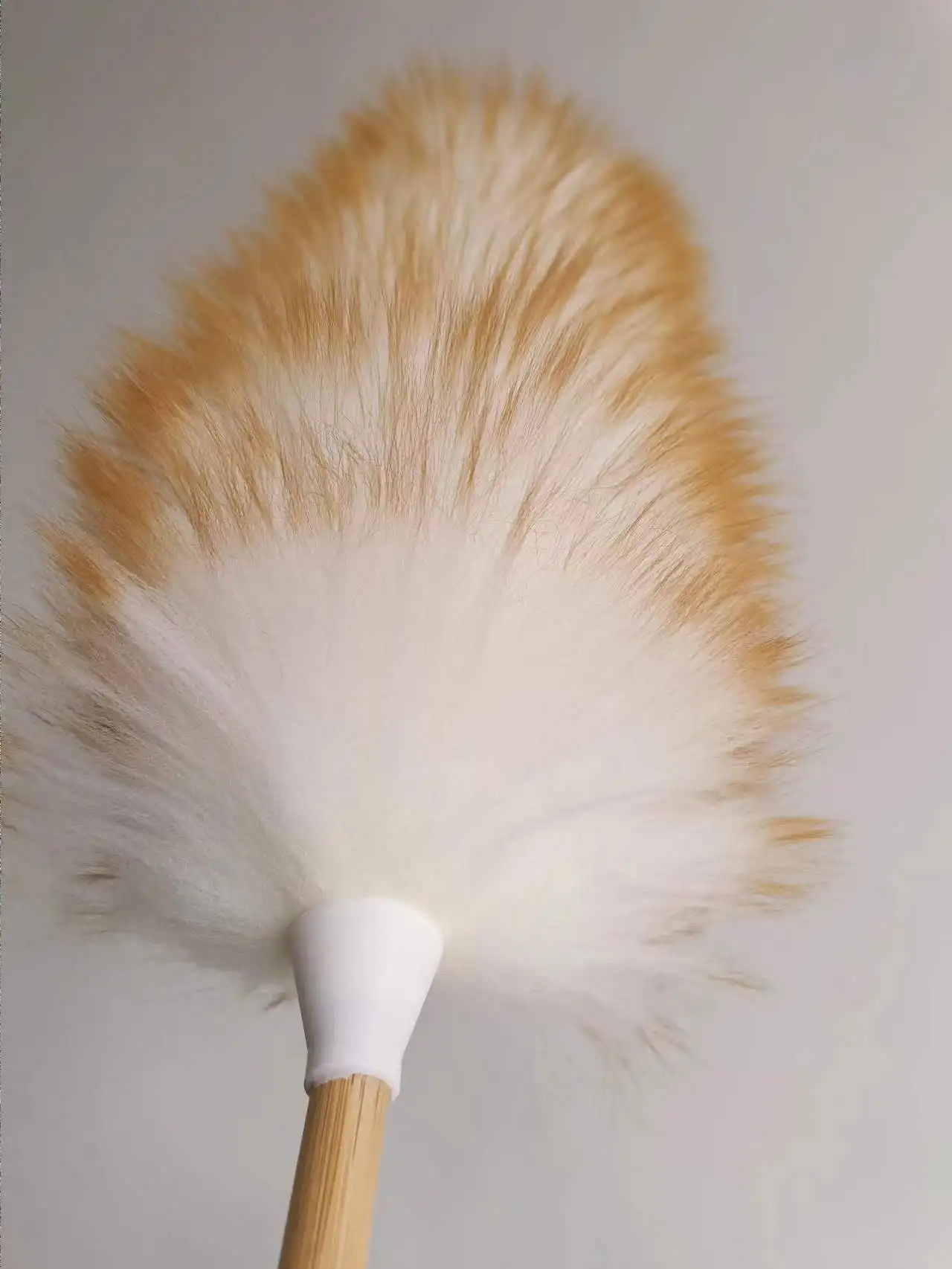 Пыльник из натуральной овечьей шерсти с удлинительной ручкой для коммерческой уборки или