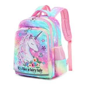 Custom Mochilas Para Ninos unicorn Girls Kids Children Bagpack School Bag Backpack