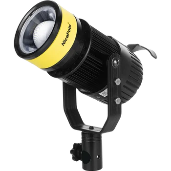 BJ-600A  NiceFoto 35W Bi-color 2700-6500K  Zoom LED Video Light for Photo Studio Lighting and Video Making detail image