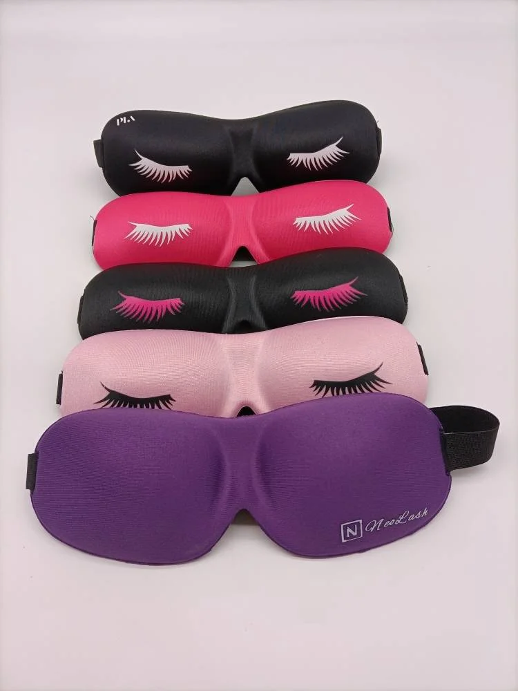 2023 Eyelash Extension Sleeping Mask With 2cm Deep Eye Socket,3d Eye Sleep Mask,Silk Eye Mask Sm