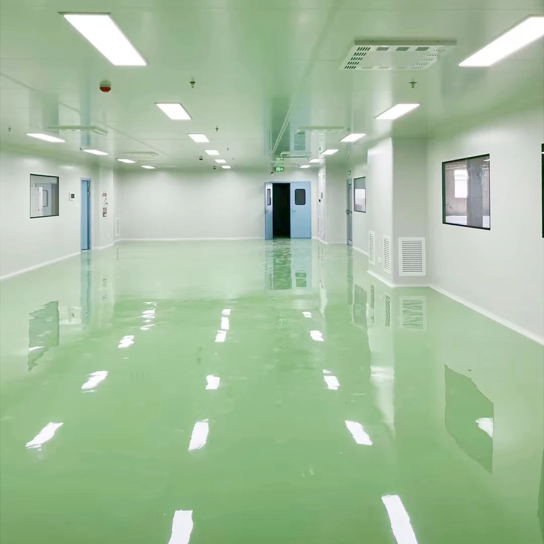 Free Design Easy to Install Durable GMP Standard Pharmacy Clean Room With MGO SIP Mechanism Rock Wool Sandwich Panel