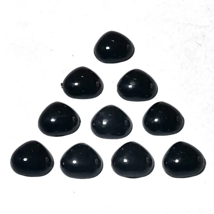 Kit 140 Occhi E Nasi In Plastica Floccata Per Pupazzi E Bambole - 4 Dimensioni Da 11 A 16 Mm Con Rondelle