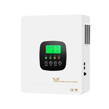 Factory price on and off grid hybrid solar inverter 3.3kw energy storage system pure sine wave