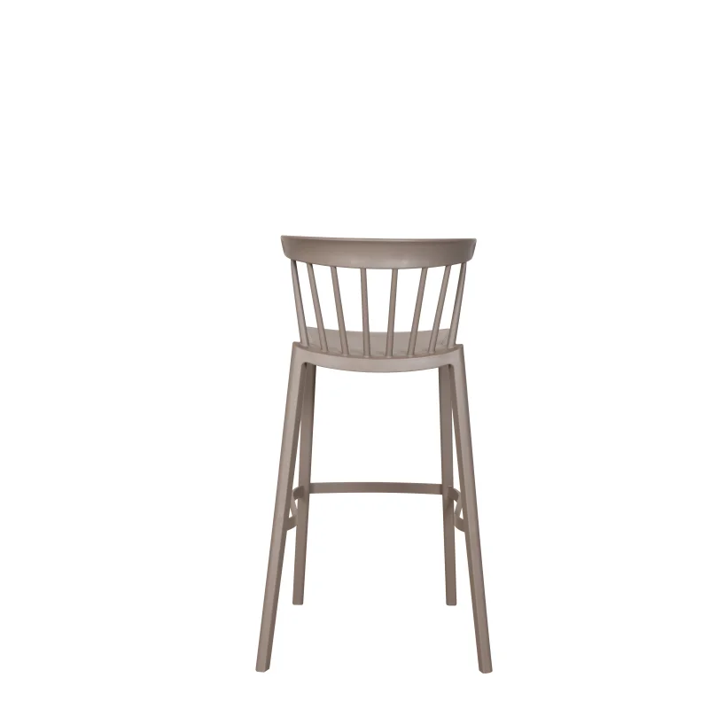 Factory Modern Plastic High Barstool Transparent Clear Acrylic Bar Stools Chairs