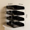 Black [4-layer 3-pen holder]