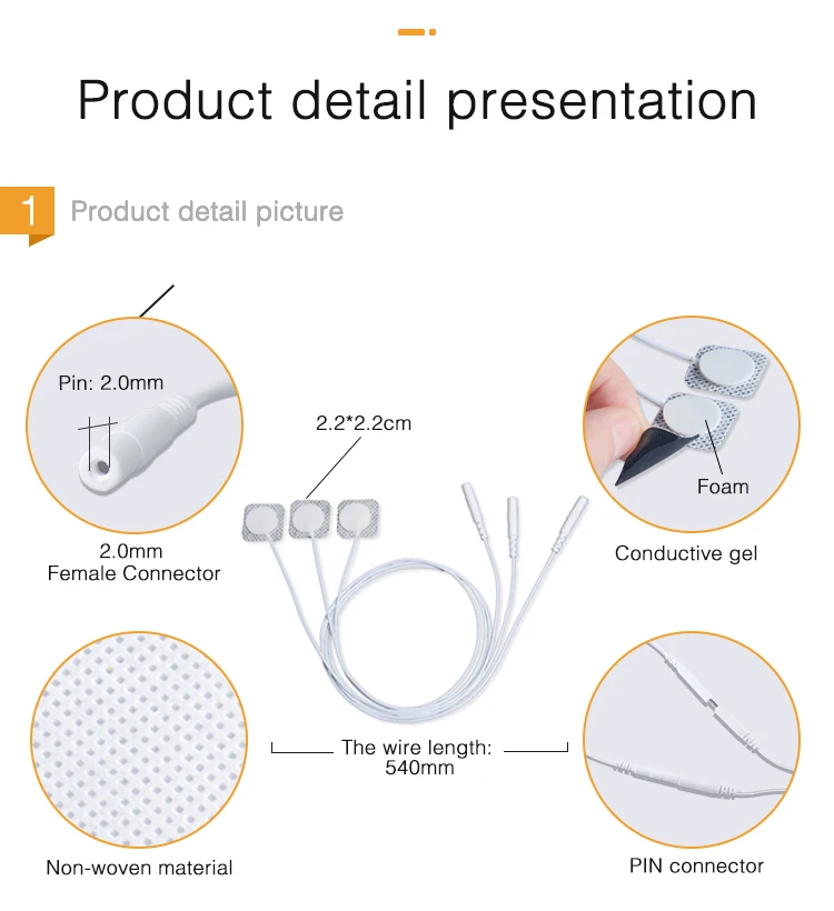 Pediatric Ecg Electrodes Ecg Chest Electrodes Conductive Snap Ecg