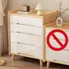 [Bois blanc original] Commode à quatre tiroirs
