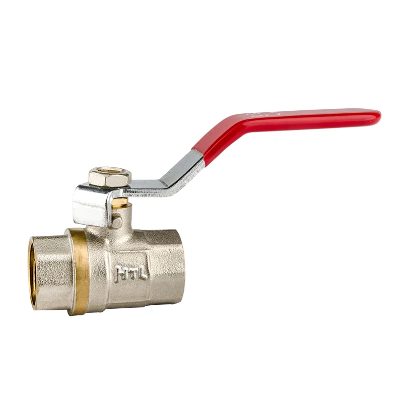 HELERO HT 100-0103 CW617N ball valve brass ball valve with level handle 1/2 inch - 4 inch FF