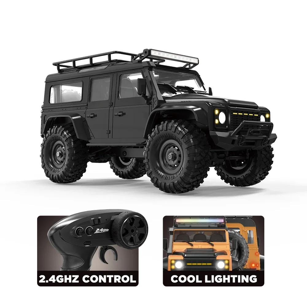 New 2025 HB-R1607-1609 1:16 Land Rover Defender Rc 4x4 Vehicles RC Crawler  Car Truck Model for Boy Toy Birthday Gift
