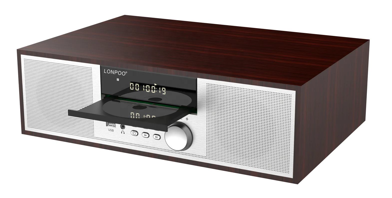 Amazon.com: LONPOO Nostalgic Home Stereo System, Vintage
