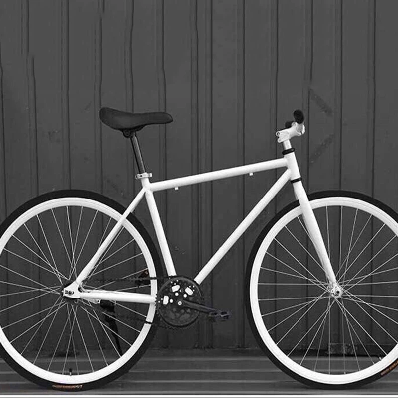 2023 Promotion Handlebars Single Speed Fixie Bike 700C Spoke Wheel Magnesium Alloy Fixed Gear Bike