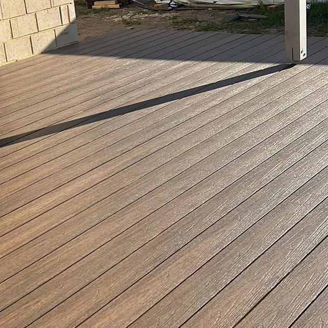 Eco Decking Wooden Grain Terrace Trex Cover Wpc Decks Flooring Wood ...