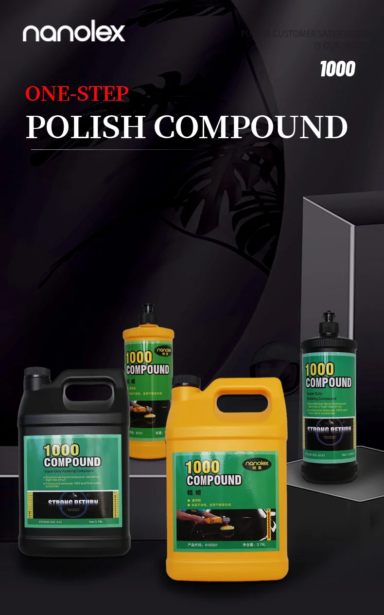 Nanolex 1000 Heavy Polishing Compound Polishing Compound Or Car Scratch