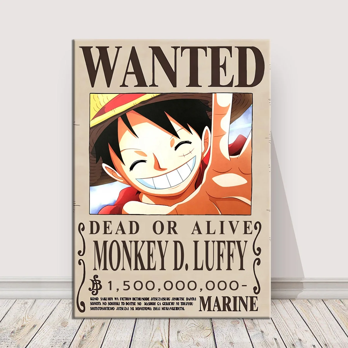 151designs anime wanted poster manga character