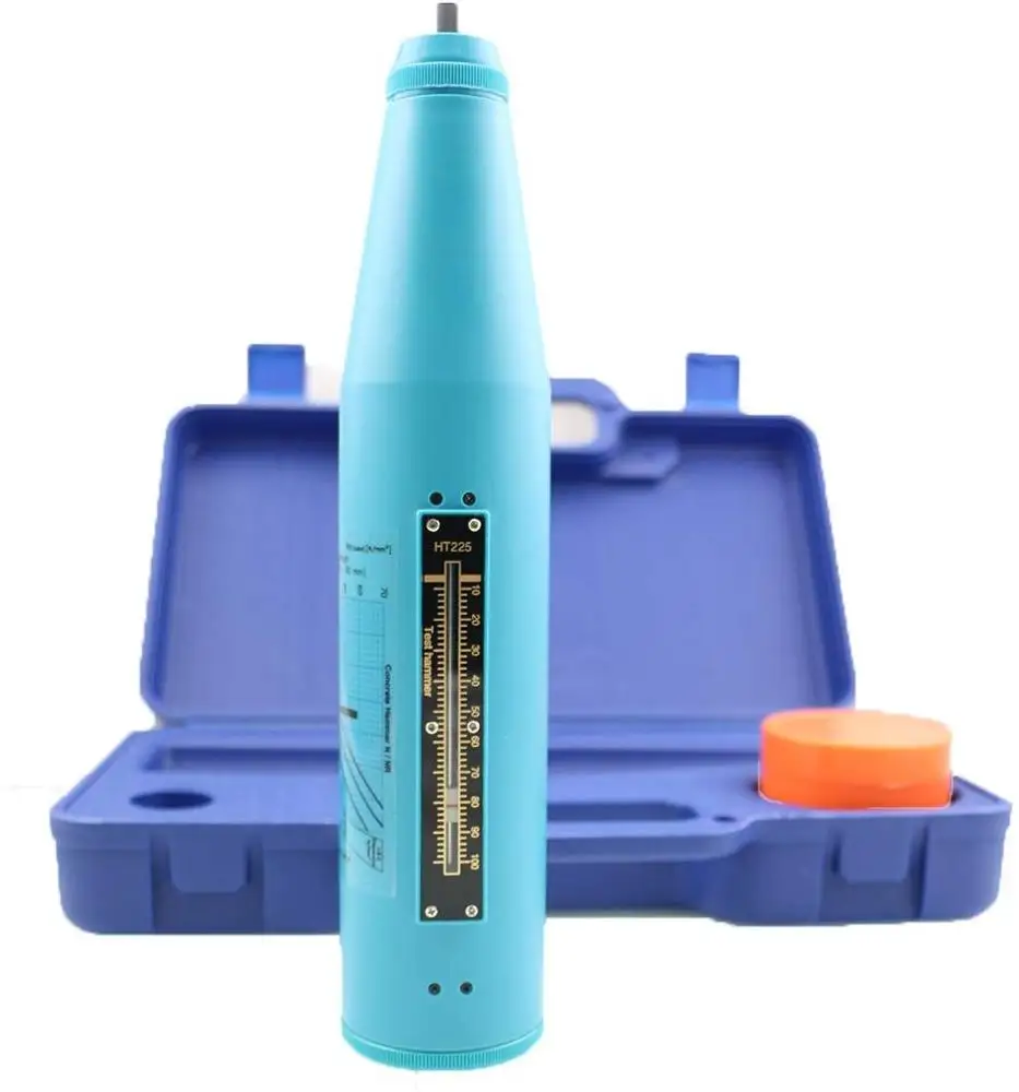 Martello A Rimbalzo Per Calcestruzzo ZC3-A - Tester Di Durezza Per Controlli Non Distruttivi (10-60 MPa)