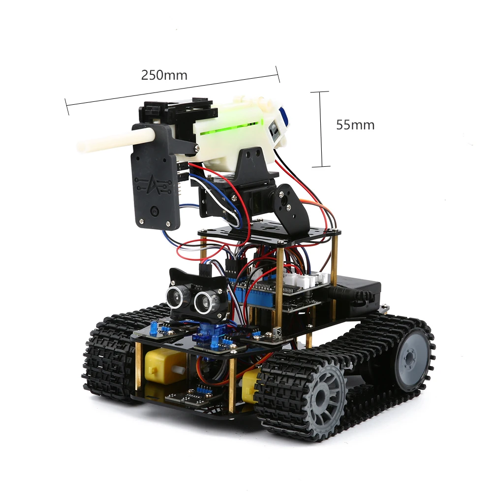 Robotlinking 4WD Robot Car Educational Stem Toys Robotics Kit Robot Kit for Arduino