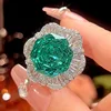 open size Parra green ring