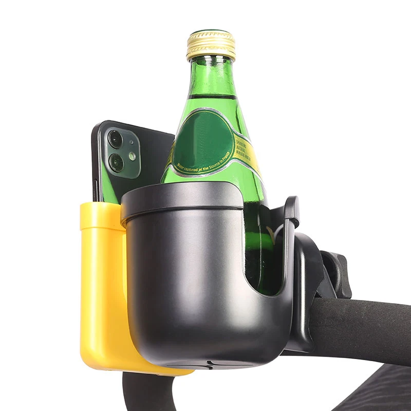 J4077 2-in-1 Universal Stroller Cup Holder Multi-function Bottle