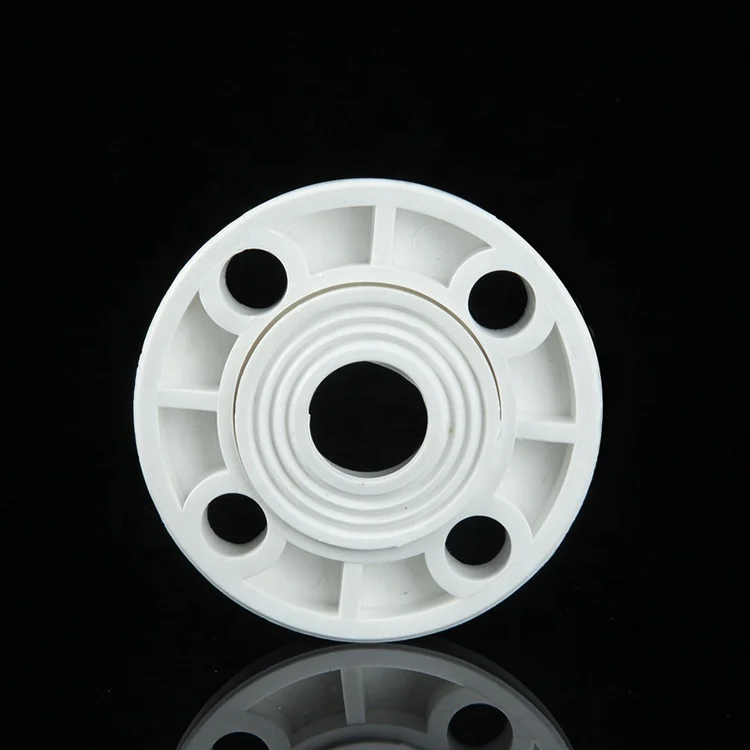 Hot melt water pipe flange white grey plumbing fittings 20mm -160mm ppr Flange for ppr pipe