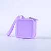 Purple (no. 73 silicone small square bag 82*82*5)