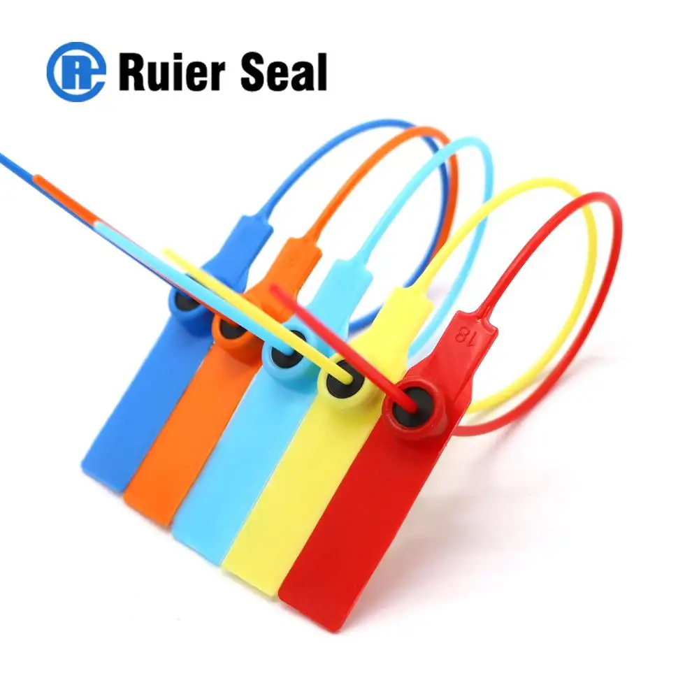 anti tamper bank cash bag seal atm safety plastic lead seal for