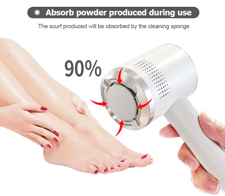 Essy Electric Foot Callus Remover Foot File Electric Callus Remover for Feet  Ele